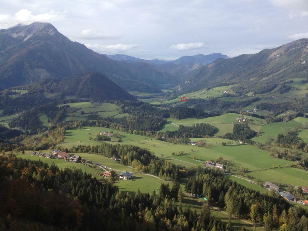 Ferienwohnung Bruderhoferhütte Hinterstoder Exterior foto