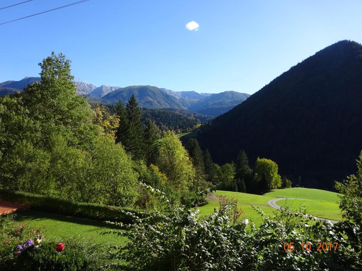 Ferienwohnung Bruderhoferhütte Hinterstoder Exterior foto